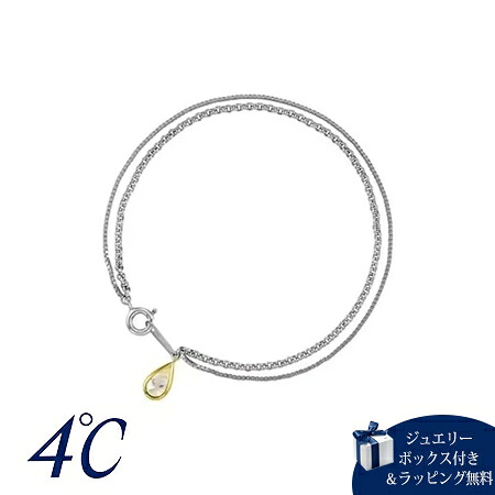 【無料ラッピング】 ヨンドシー 4℃ Summer Collection シルバー ブレスレット Buff-top cutシリーズ 一粒 クォーツ ブランド 正規品 新品 ギフト プレゼント 人気 おすすめ 誕生日 記念日 クリスマス 送料無料