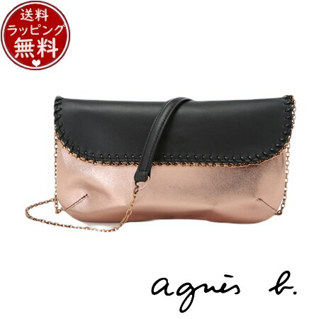 【無料ラッピング】 アニエスベー agnes b バッグ ショルダーバッグ ミニショルダー ゴールド ブランド 正規品 新品 ギフト プレゼント 人気 おすすめ 誕生日 記念日 クリスマス 送料無料