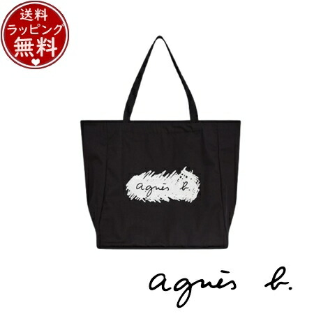 【無料ラッピング】 アニエスベー agnes b バッグ GRAND CABAS トートバッグ ブラック ブランド 正規品 新品 ギフト プレゼント 人気 おすすめ 誕生日 記念日 クリスマス 送料無料