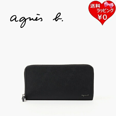 【無料ラッピング】  アニエスベー agnes b 札入れ 長札入れ ラウンドジップロングウォレット 黒いこと ブランド名 置き目品 新品 差し上げ物 差し上げ物 一般受け おすすめ 生まれ落ちる日 祝する日 クリスマス 貨物輸送無料 バッグ・小物・ブランド雑貨-財布・ケース