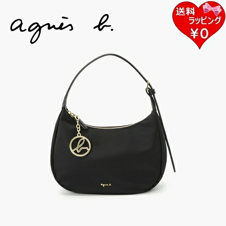【無料ラッピング】 アニエスベー agnes b ショルダーバッグ ナイロン スモール ブラック ブランド 正規品 新品 ギフト プレゼント 人気 おすすめ 誕生日 記念日 クリスマス 送料無料|PARIS LOUNGE パリスラウンジ