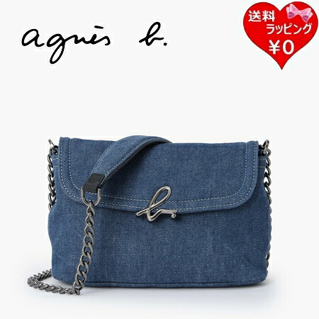 【無料ラッピング】 アニエスベー agnes b ショルダーバッグ The b ブルー レディース ブランド 正規品 新品 ギフト プレゼント 人気 おすすめ 誕生日 記念日 クリスマス 送料無料