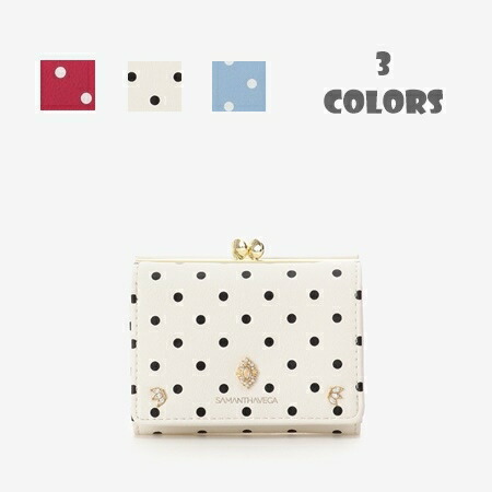 サマンサタバサ サマンサベガ Samantha Vega 折財布 ビジュードットミニウォレット Runawayapricot Com