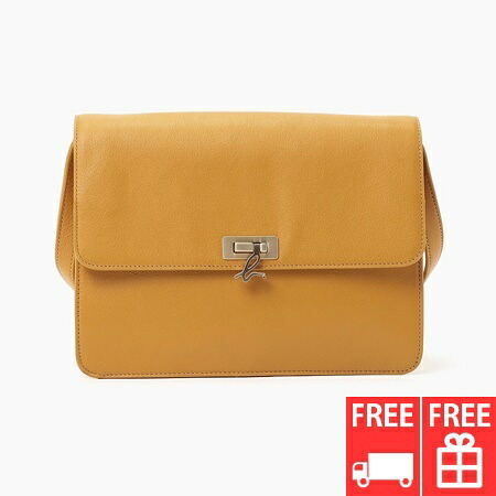 【無料ラッピング】 アニエスべー agnes b ショルダーバッグ イエロー メンズ レディース ブランド 正規品 新品 ギフト プレゼント 人気 おすすめ 誕生日 クリスマス 送料無料
