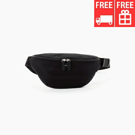 【無料ラッピング】 アニエスべー agnes b ボディバッグ ウエストポーチ ブラック メンズ レディース ブランド 正規品 新品 ギフト プレゼント 人気 おすすめ 誕生日 クリスマス 送料無料