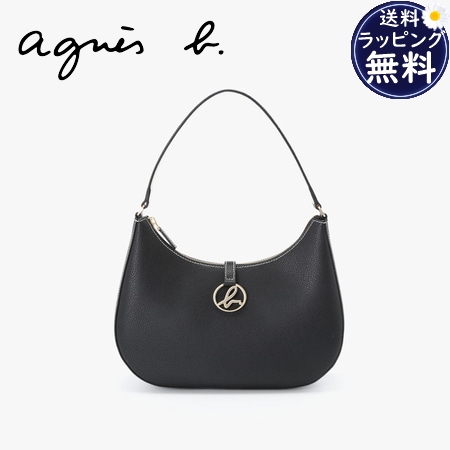 【無料ラッピング】 アニエスべー agnes b ショルダーバッグ ブラック レディース ブランド 正規品 新品 ギフト プレゼント 人気 おすすめ 誕生日 クリスマス 送料無料｜PARIS LOUNGE パリスラウンジ