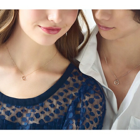 格安saleスタート サマンサティアラ Samantha Tiara ネックレス ラウンド ペアネックレスレディース K10 Pg ダイヤモンド Fucoa Cl