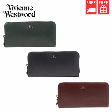 【即納】【無料ラッピング】   ヴィヴィアンウエストウッド Vivienne Westwood 紙入れ 長紙入れ コッパー ラウンドジッパー紙入れ 長紙入れ メンズ レディース 貨物輸送無料