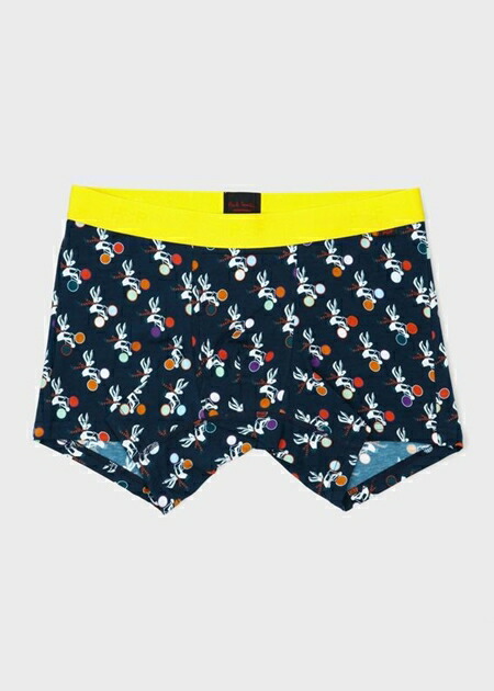 おすすめ Smith Paul Bike プリント ショート ネイビー M ボクサーパンツ Rabbit ポールスミス Ps Drborchmanpediatrics Com