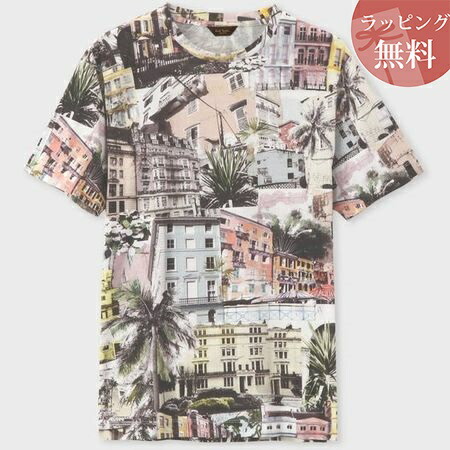 保存版 楽天市場 ポールスミス Tシャツ サマーヒルタウンプリント ピンク M Paul Smith ポール スミス Paris Lounge パリスラウンジ 驚きの安さ Advance Com Ec