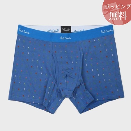 21新春福袋 Mini ボクサーパンツ ポールスミス Floral スミス ポール Smith Paul L ブルー プリント Ps 241news Com