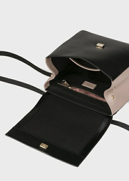 ポールスミスバッグリュックレディースカラーブロックミニリュックブラックPaulSmith