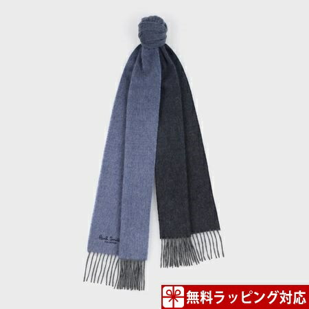 福袋セール その他 ポールスミス Smith Paul ネイビー カシミヤ100 グラデーション メンズ マフラー Www Dgb Gov Bf
