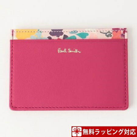 楽天市場 ポールスミス パスケース レディース 定期入れ ペタルプリントトリム ピンク Paul Smith ポール スミス Paris Lounge パリスラウンジ