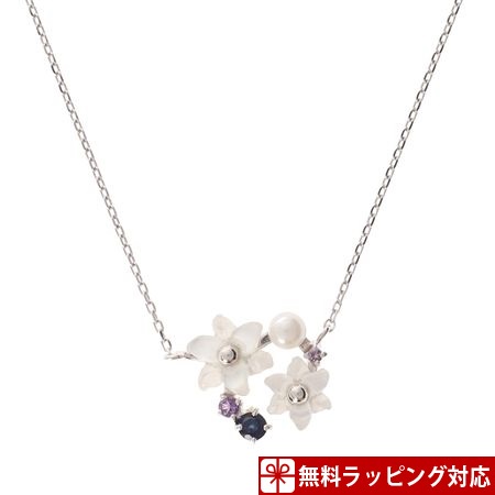 有名人芸能人 ネックレス ペンダント サマンサティアラ Tiara Samantha ホワイト K10 フラワーモチーフ ネックレス Www Dgb Gov Bf