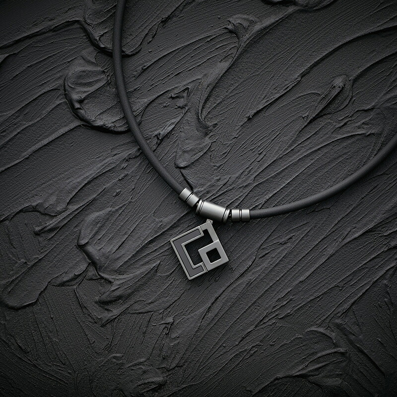 コラントッテ(Colantotte) TAO ネックレス AURA マットブラック×ブラック 磁気ネックレス タオ Colantotte AURA コラントッテ アウラ M・L・LL　※在庫状況により、取り寄せになる場合があります