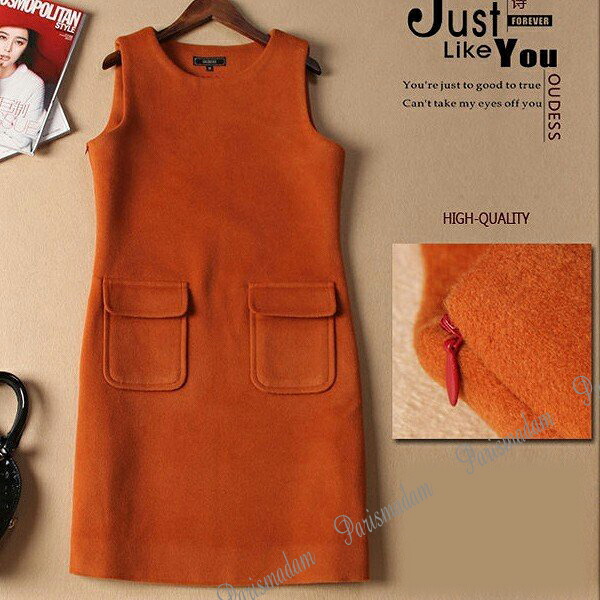 楽天市場】V襟ジャンバースカート ブラック ストレートライン 暖か