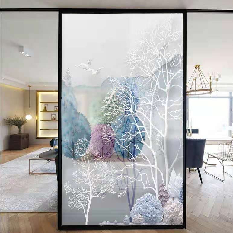 楽天市場 窓用フィルム 窓ガラスフィルム 窓 めかくしシート ガラスフィルム 目隠しシート シール ガラスに貼れるステッカー 水で貼る おしゃれ 浴室 風呂 玄関目隠し Parisrose