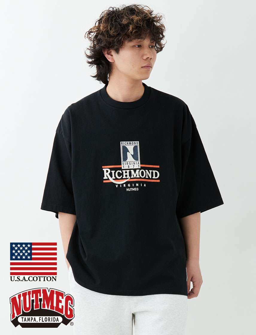 NUTMEG / Tシャツ/XL/コットン/WHT/無地 楽天市場】【公式】 NUTMEG ナツメグ RICHMOND SUPER BIGTシャツ