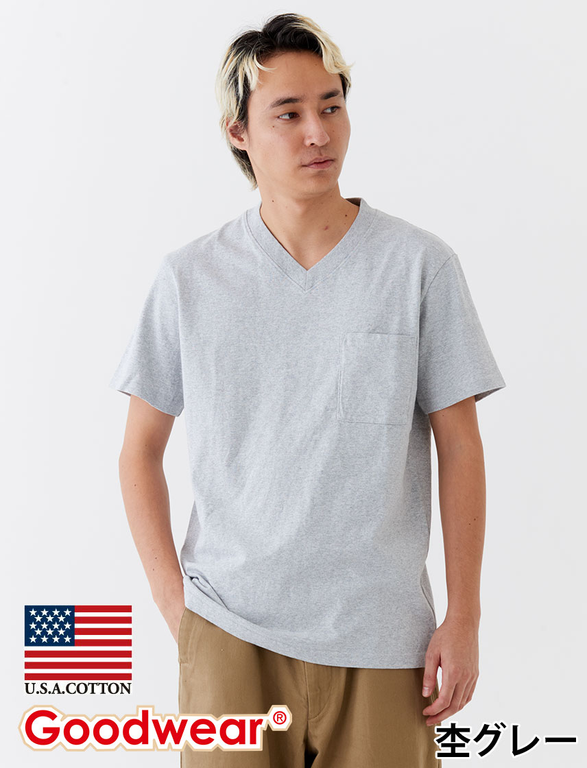 新品 Goodwear クラッシック Tシャツ 3枚セット Mサイズ carre-store_gw-big