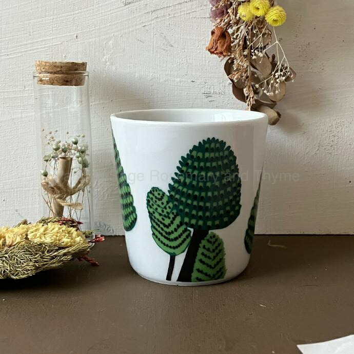 お値下げ　マリメッコ　廃盤　メトサンヴァキ　ラテマグ 楽天市場】【USED】 marimekko Metsänväki Metsanvaki