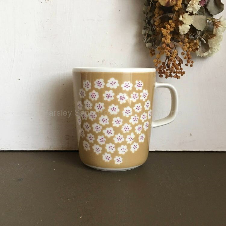 marimekko puketti コップ ベージュ マリメッコ プケッティ