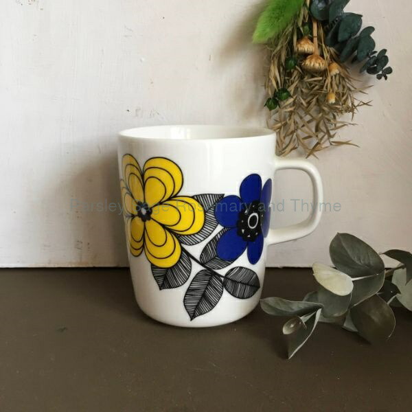 楽天市場】marimekko kestit マグカップ ブルー マリメッコ ケスティト
