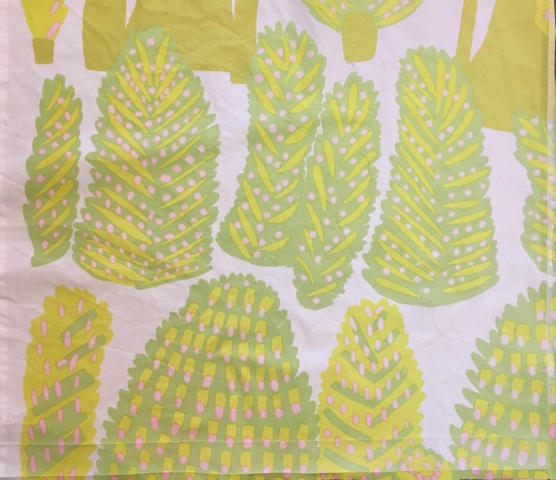 楽天市場 Used Marimekko Metsanvaki ファブリック 60cm 68cm ライム マリメッコ メトサンヴァキ 海外直輸入used品 Parsley Sage Rosemary And Thyme