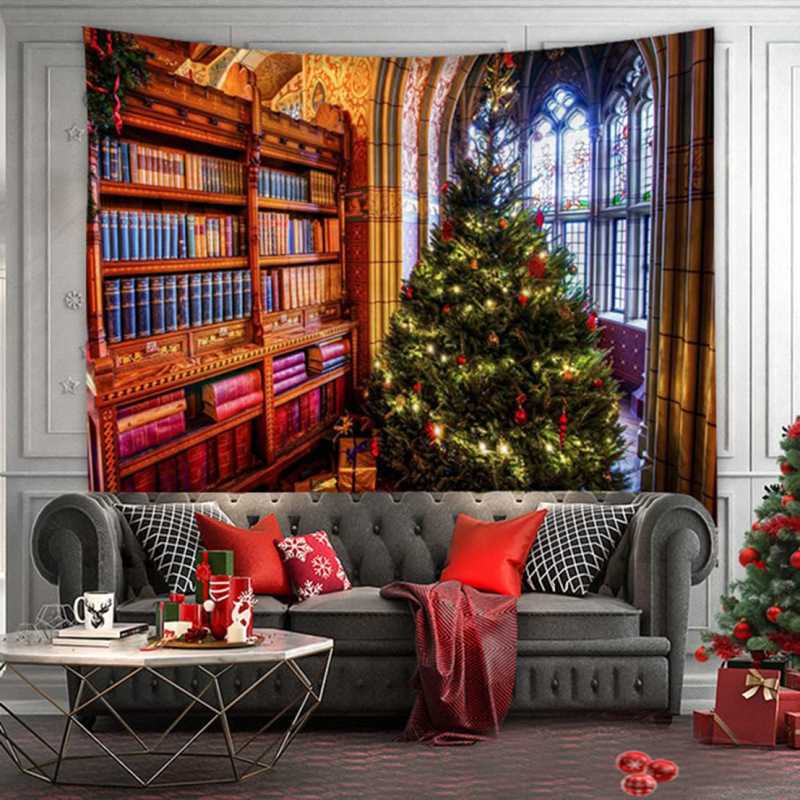 楽天市場】クリスマス タペストリー 壁掛け 壁飾り 大判 73*95CM