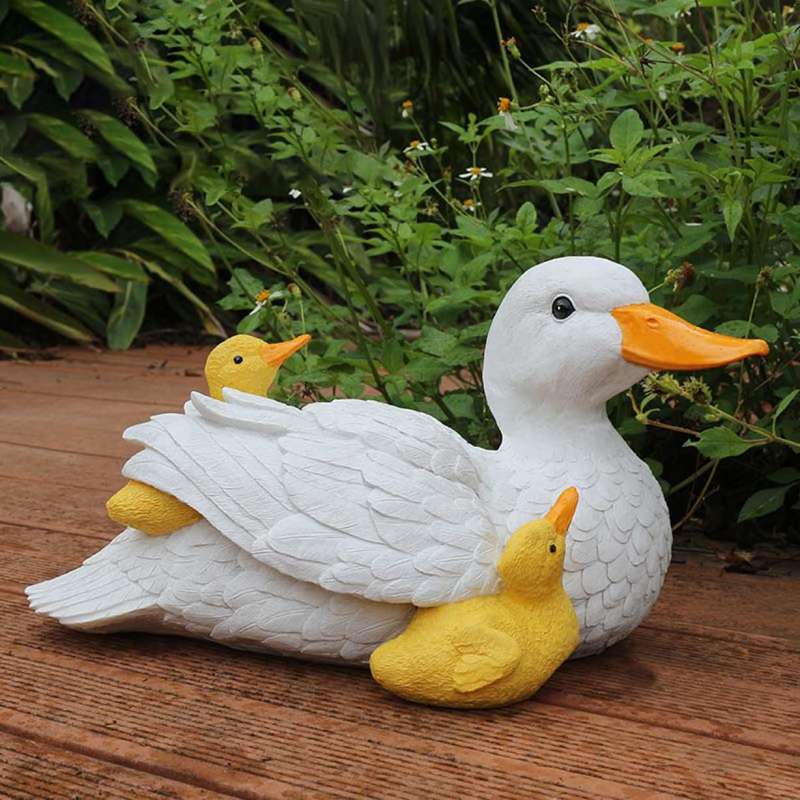 楽天市場】鴨 かも カモ 鳥 オブジェ オーナメント ガーデン