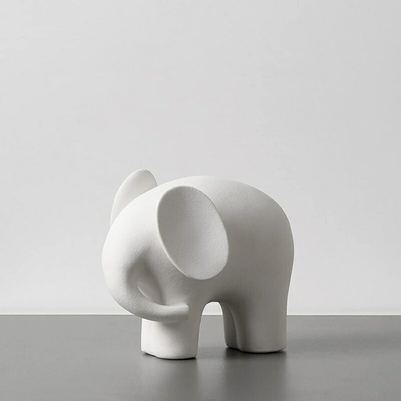 楽天市場】インテリア雑貨 象の置物 北欧雑貨 タイプ シンプルデザイン