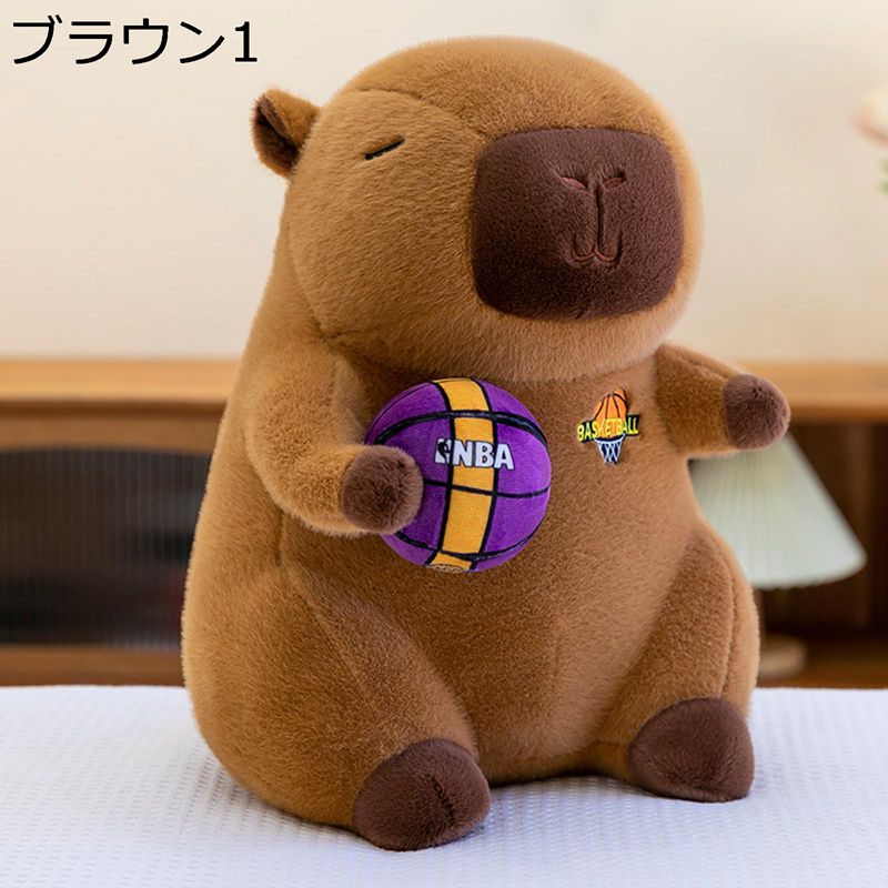 楽天市場】カピバラぬいぐるみ 抱き枕 カピバラ人形 かわいい スポーツ