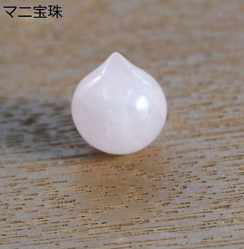 楽天市場】天然水晶 摩尼宝珠(マニ宝珠) 約15×13×13mm 水晶AA 如意宝珠