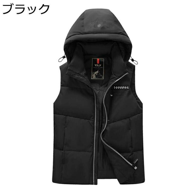楽天市場】ダウンベスト メンズ フードベスト スポーツ ノースリーブ