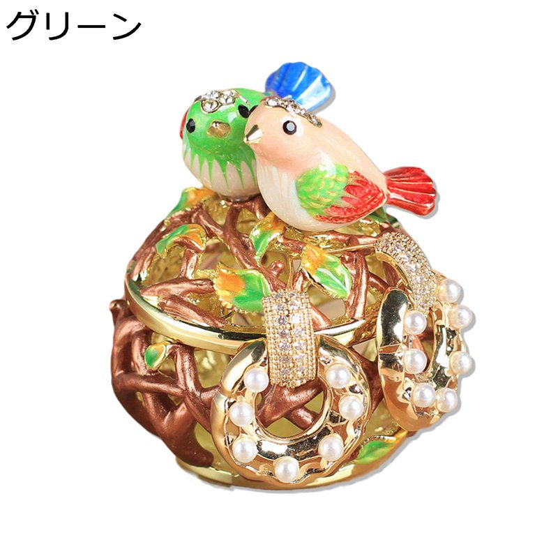 楽天市場】白鳥のジュエリーボックス アクセ 宝石 オブジェ 置物