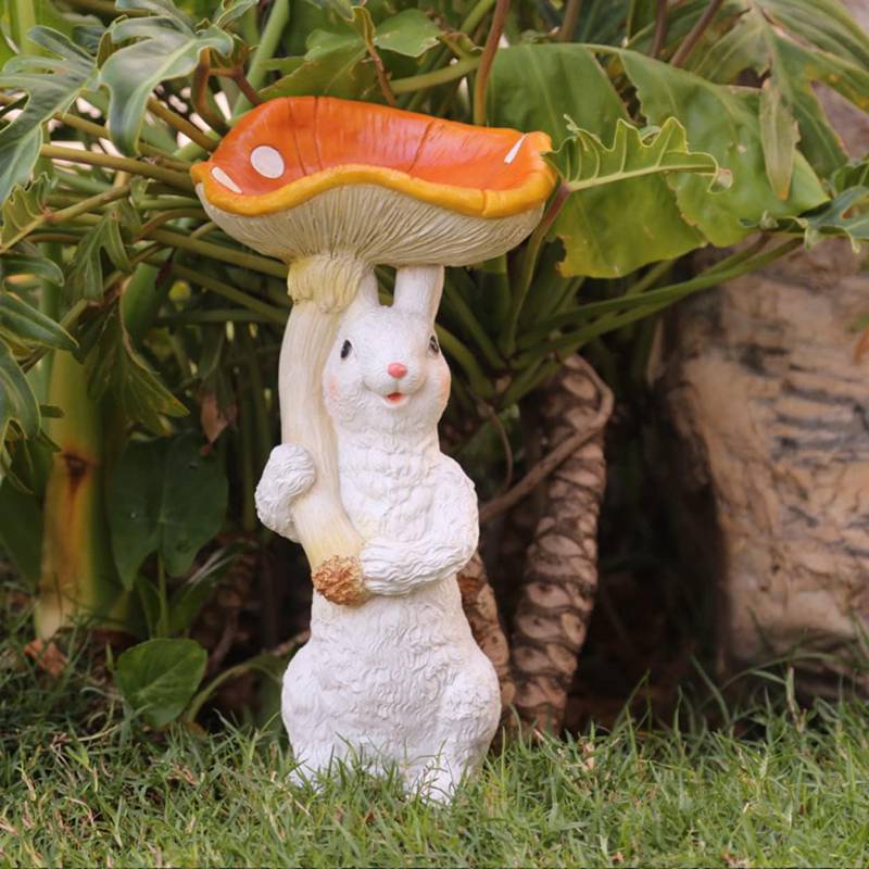 楽天市場】ミニうさぎ (SV-5868) 彫刻風 フィギュア