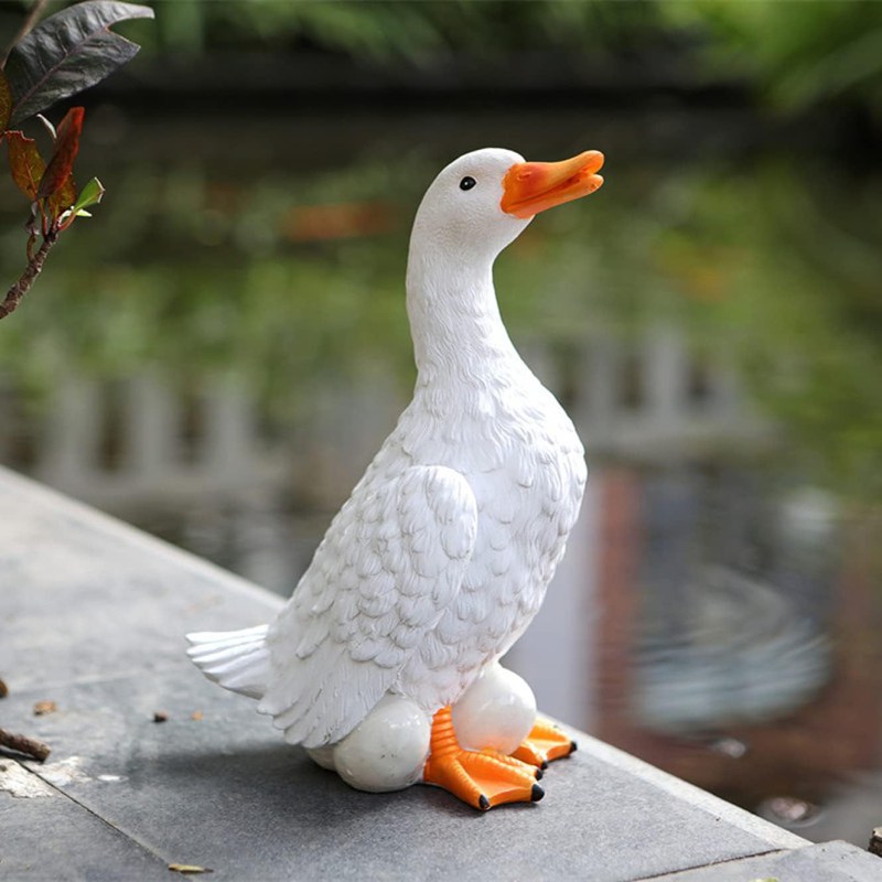 楽天市場】ダック あひる アヒル 鳥 オブジェ オーナメント