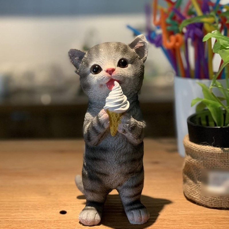 楽天市場】ミニマウス キョトンとしたネズミ 陶器置物 飾り オブジェ