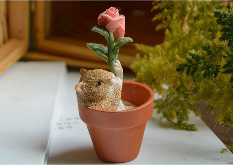 楽天市場】うさぎ ウサギ 置物 オブジェ 陶器 おしゃれ かわいい