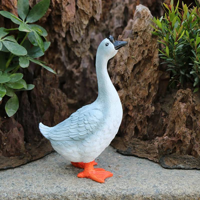 楽天市場】鴨 かも カモ 鳥 オブジェ オーナメント ガーデン