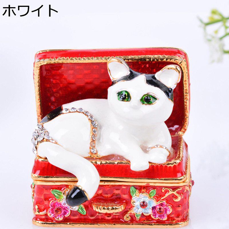 楽天市場】猫 ねこ ネコ ネコ好き 眠る猫 宝石箱 ジュエリー