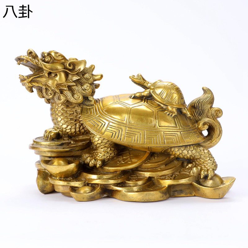 貯蓄財運　シトリン　黄水晶　ロングイ　龍亀　4個セット ◇限定入荷！◇極上超透明シトリン【黄水晶】！◇財運を高める瑞