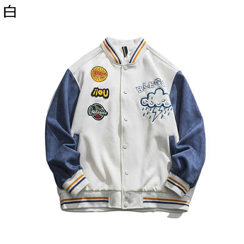 Russell スタジャン ネイビー Sサイズ RUSSELL ATHLETIC スタジアムジャケット・ネイビー/BUDDY U.S.