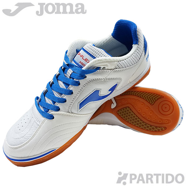 Joma ホマ MAXIMA WHITE インドア フットサルシューズ 25cm JOMA/ホマ フットサルシューズ TOP FLEX REBOUND 2476 WHITE RED