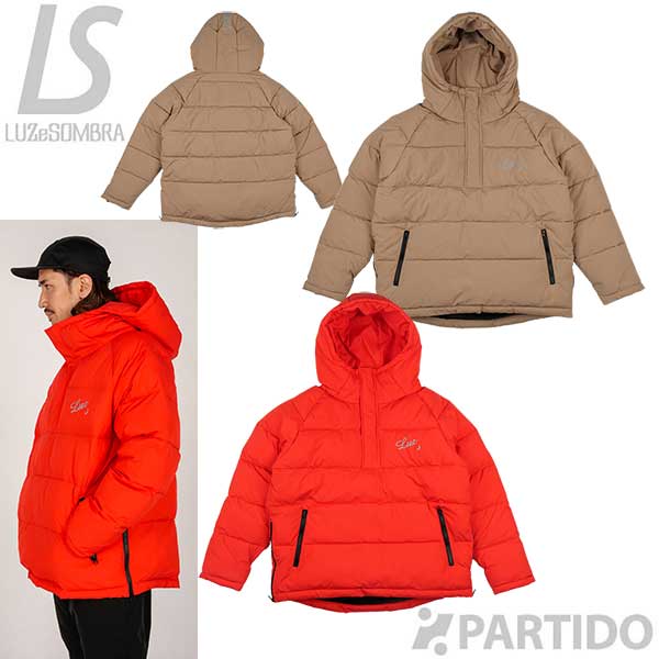 ウェア LUZeSOMBRA STRETCH TAFTA HALFZIP ANORAK ルースイソンブラ（LUZ e SOMBRA） STRETCH TAFTA INNER COTTON