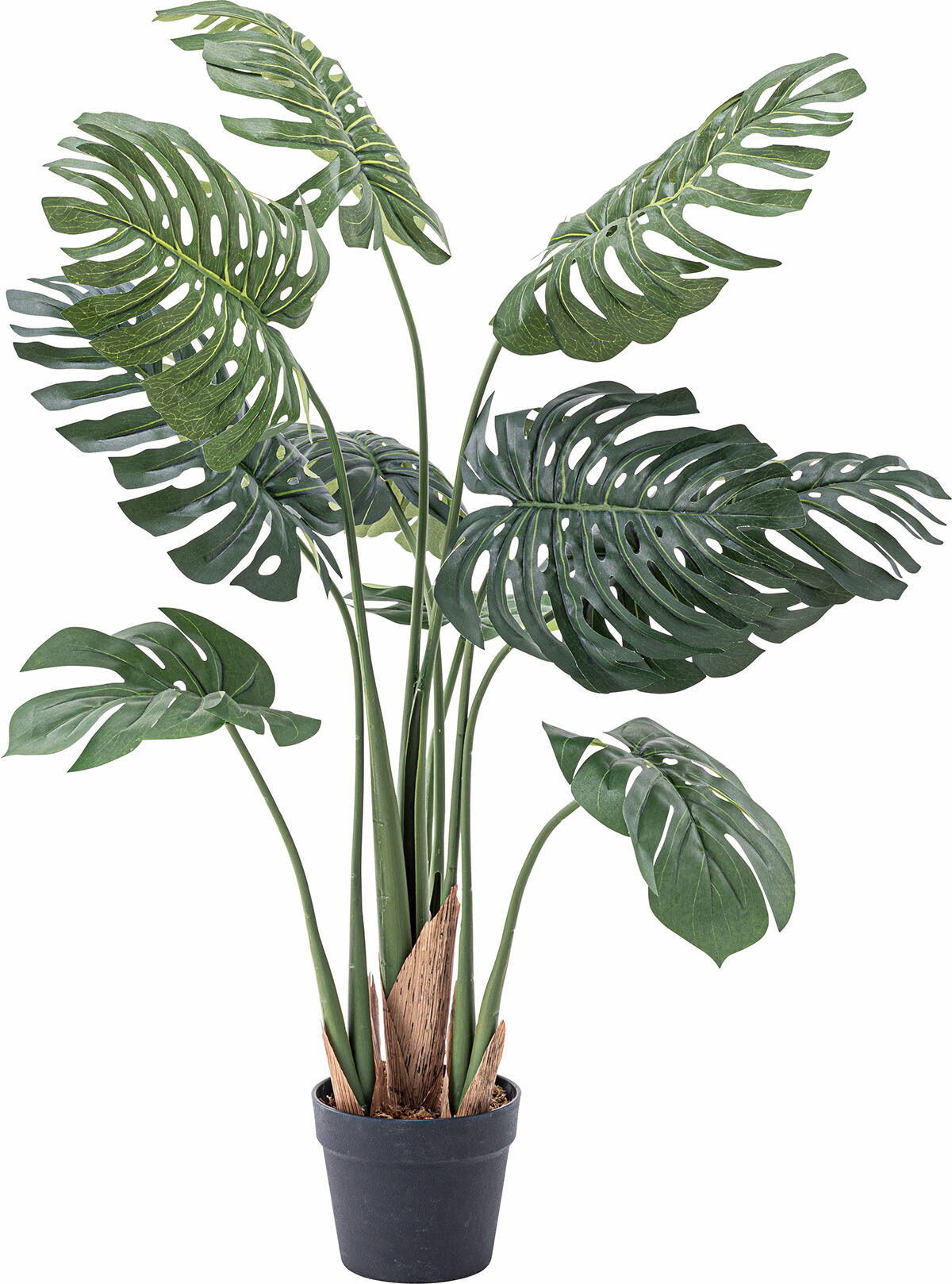 フラワーアレンジメント 夏 モンステラ フラワーベース付き 高級フェイク 造花 フラワーアレンジメント 夏 モンステラ フラワーベース付き 高級