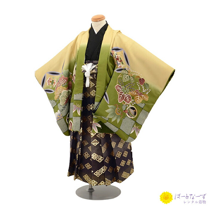 【レンタル】かんたん着付け 鷹 五歳児 袴 男児 032【往復送料無料】【七五三 男児袴セット】【七五三レンタル】【男の子羽織袴レンタル】【きものレンタル】【はかまレンタル】【レンタル和装】【袴レンタル】|パートナーズ