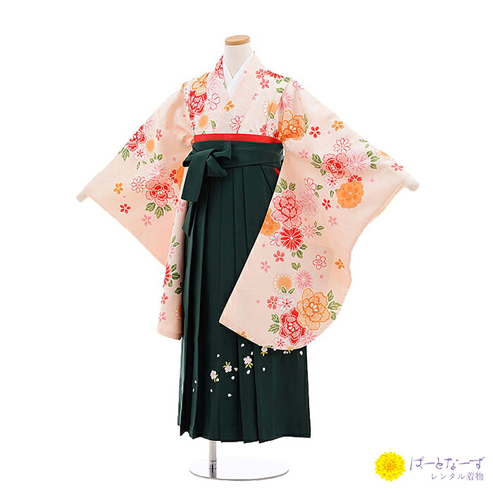 【袴賃借 初等学校卒式】小学生 袴 うしろ帯 0017【往復貨物輸送無料】【赤ちゃんきもの賃借】【はかま賃借】【賃借和装】【賃借】