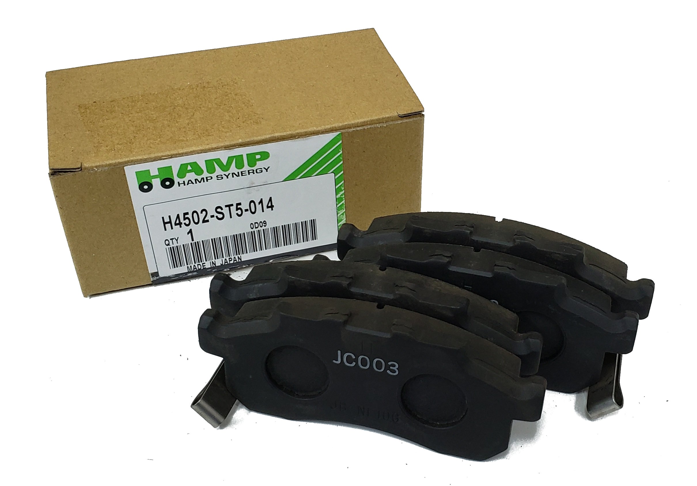楽天市場】HAMP ハンプ ブレーキパッド H4502-S9A-003／CR-V/アコード