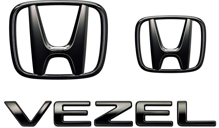 HONDA　ホンダ　純正　ブラック　エンブレム　08F20-3M0-000A　ヴェゼル　ヴェゼルe:HEV　RV3 RV4 RV5 RV6